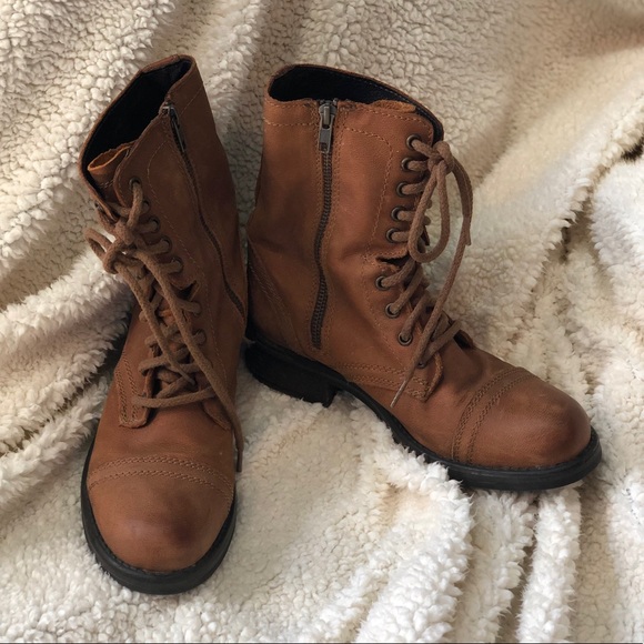 Steve Madden Combat Boots - Picture 2 of 7